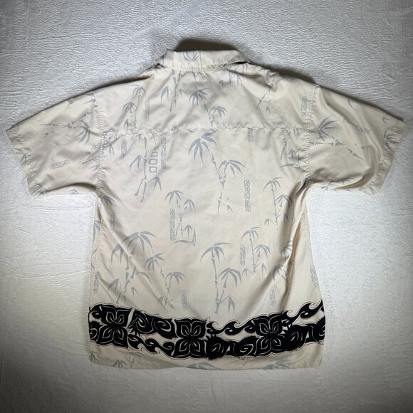 Coconut Pier By Top Image USA Medium Hawiian Button Down Collar Palm Tree - Picture 2 of 5